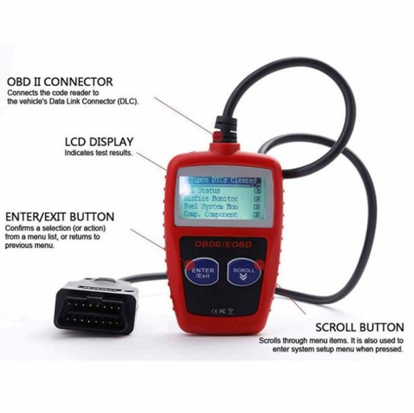 MS309 OBD2 Code Reader Diagnostic Scan Tool - Image 5