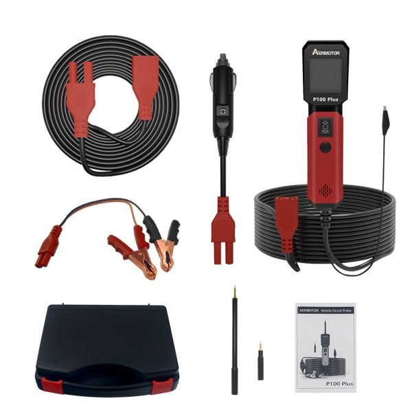 AERMOTOR P100 PLUS Automotive Circuit Fault Detection AC DC Resistance Digital Voltage Test - Image 8