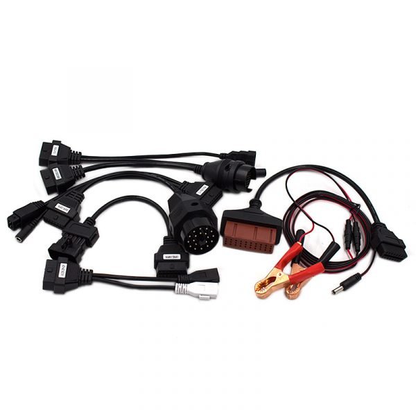 Full set 8PCS Car Cable Trolley Wire OBD2 Adapter Cable Vehicle Inspection Line - Image 4