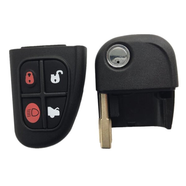 4-key Car Remote Control Key for Jaguar Folding Remote Control 433 Frequency with 60 Chip - Image 2