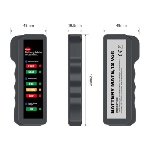 Car Battery Detector Battery Tester 12V - Image 3