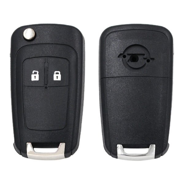 Suitable for Opel Vauxhall 2-button Foldable Key Remote Control Replacement of Shell