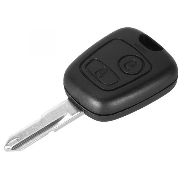 For Peugeot 206 Car Keys Universal Metal Standard Straight Plate 2 Key Remote Control Shell - Image 5