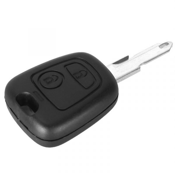 For Peugeot 206 Car Keys Universal Metal Standard Straight Plate 2 Key Remote Control Shell - Image 4