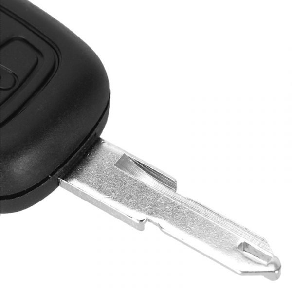 For Peugeot 206 Car Keys Universal Metal Standard Straight Plate 2 Key Remote Control Shell - Image 2