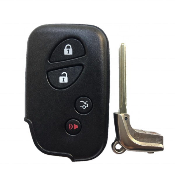 4 Buttons Smart Remote Car Key Case Cover Blank for Lexus Key GS430 ES350 GS350 LX570 IS350 RX350 IS250