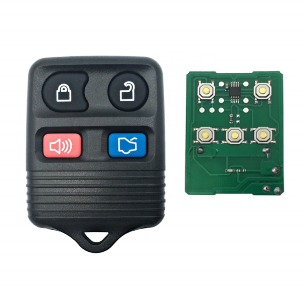 Keyless 4 Buttons Remote Car Key Shell 315 Mhz for Ford Focus Mercury