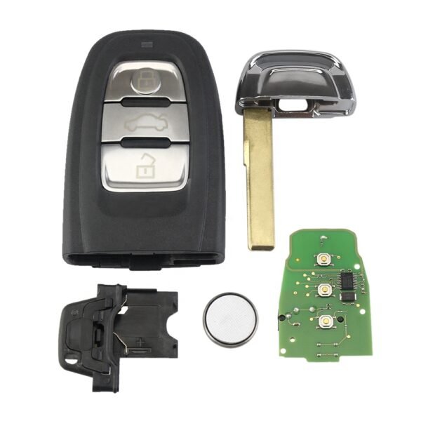 3 Buttons Keyless Entry 315MHz/433 MHz Remote Control 8T0959754C Smart Car Key for Audi A1 A4 Q5 RS7 S6 - Image 5