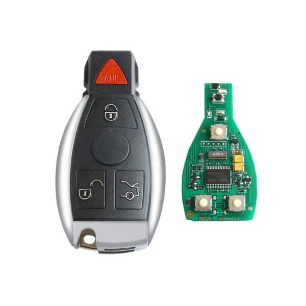 3+1 Buttons Keyless Entry Remote Control Car Key 434/315Mhz IYZ3312 IYZ3317 For Mercedes-Benz C CL E G GL ML R S Class