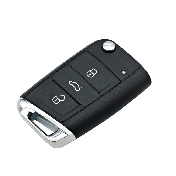3 Buttons Flip Remote Car Key Shell For Volkswagen VW Golf 7 MK7 Tiguan Stylish Beetle Polo Auto Key Replacement