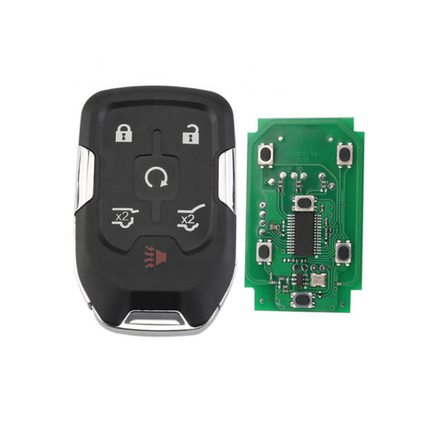 6 Buttons Remote Car Keys 315/433Mhz HYQ1AA/HYQ1EA for Chevrolet 2015 2016 2017 Tahoe Silverado Suburban GMC Terrain Acadia YUKON XL Sierra