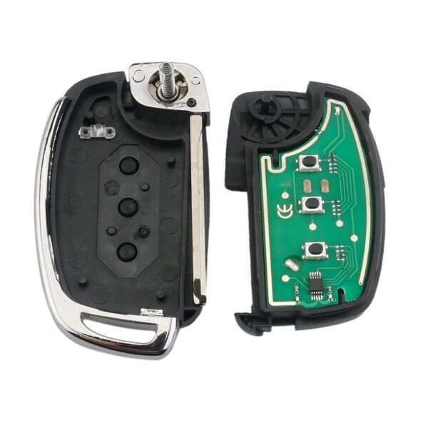 3 Buttons Flip Remote Control Car Key for Hyundai Elantra 2014 2015 2016 433Mhz ID46 Chip - Image 3