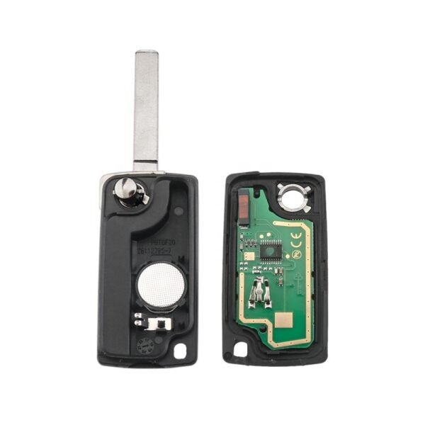 3 Buttons Car Remote Smart Key 433 MHZ VA2 CE0536 ID46 Chip Flip Key for Peugeot 207 307 308 407 - Image 6