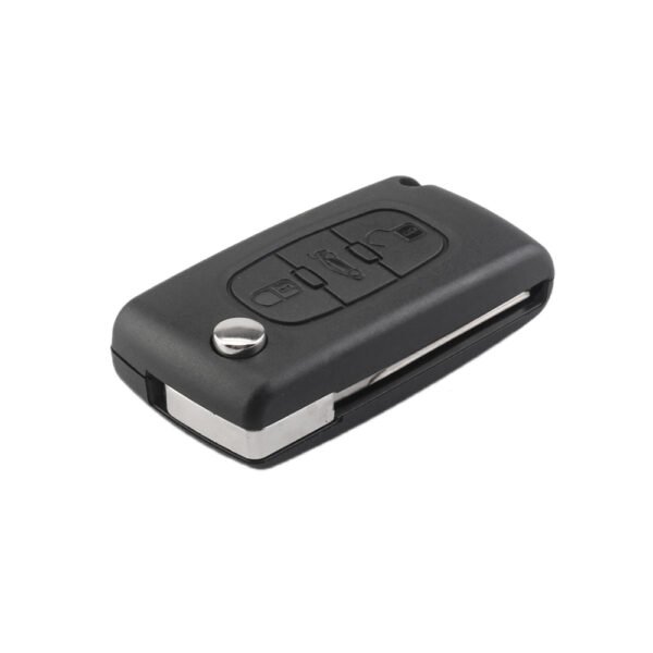 3 Buttons Car Remote Smart Key 433 MHZ VA2 CE0536 ID46 Chip Flip Key for Peugeot 207 307 308 407 - Image 4