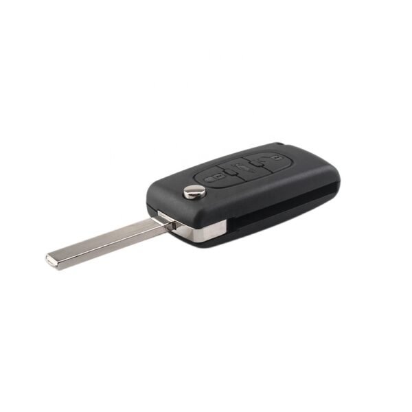 3 Buttons Car Remote Smart Key 433 MHZ VA2 CE0536 ID46 Chip Flip Key for Peugeot 207 307 308 407 - Image 2