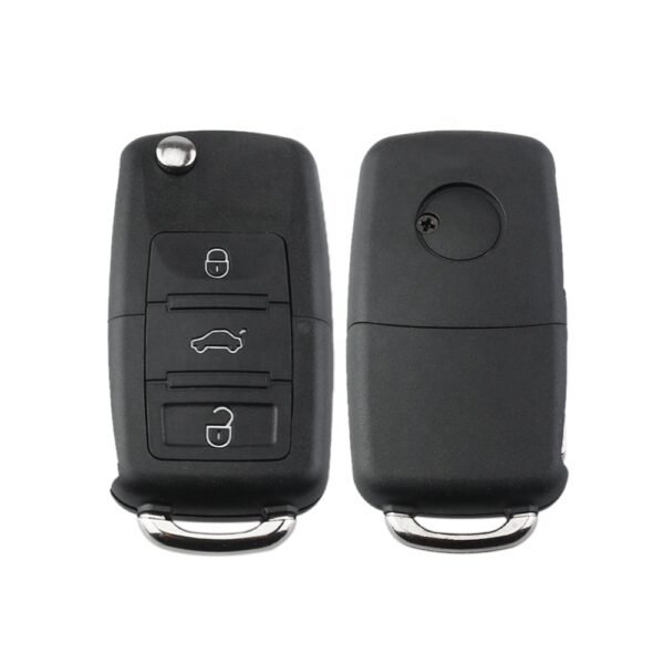 3 Buttons Car Remote Key 433 Mhz ID48 for VW Caddy Eos Golf Jetta Beetle Polo Up Tiguan Touran 5K0837202AD - Image 2