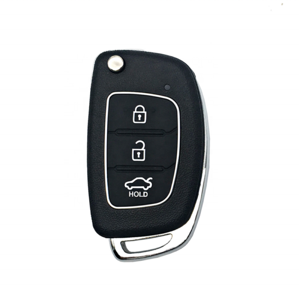Replacement 3 Button Flip Remote Car Key Shell Case Blank Cover Housing For Hyundai IX35 i20 Tucson - Image 3