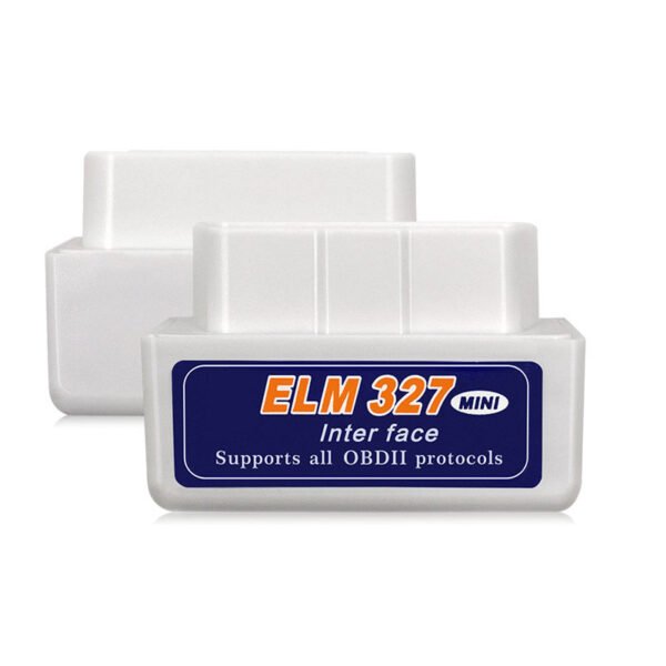 MINI ELM327 V1.5 Bluetooth OBD2 25k80 Chip Car Detection (White)