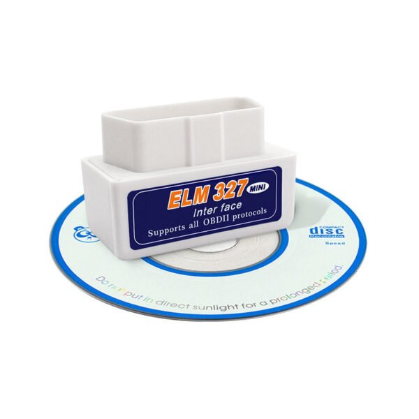 MINI ELM327 V1.5 Bluetooth OBD2 25k80 Chip Car Detection (White) - Image 3