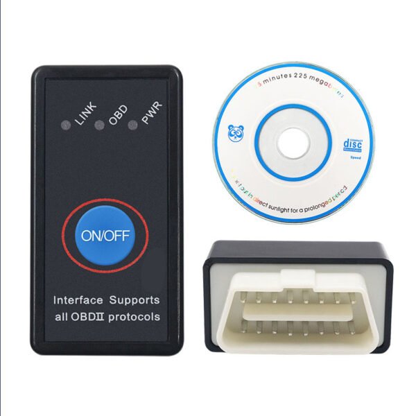 MINI ELM327 OBD2 v1.5 Mini Bluetooth Switch Vehicle Fault Diagnosis Instrument Fuel Consumption Detection - Image 5