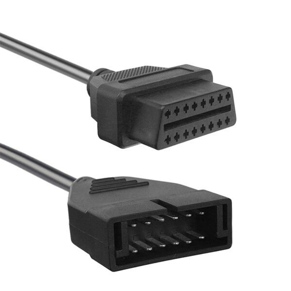 GM 12Pin to OBD2 16Pin Connector General Motors 12-pin Adapter Cable - Image 5