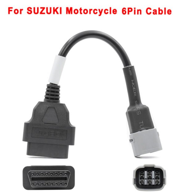 OBD 16pin to 6 pin for SUZUKI Motorcycle 6Pin Locomotive and Motorcycle Connection Line - Image 6