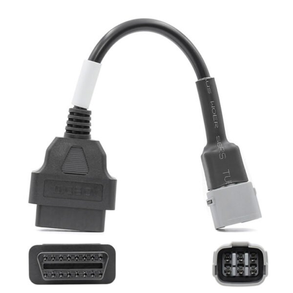 OBD 16pin to 6 pin for SUZUKI Motorcycle 6Pin Locomotive and Motorcycle Connection Line