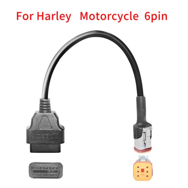 6 pin for Harley Davidson Motorcycle 6-pin Locomotive and Motorcycle Switching Line - Image 2