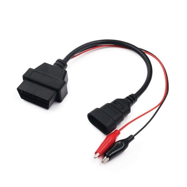 Fiat 3pin Alfa Lancia to 16 Pin OBD2 Connection Cable Conversion Wire