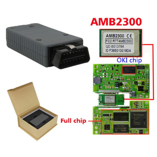VAS5054A with OKI Chip Perfect Version V7.21 ABM 2300 Bluetooth Chip OBD2 Volkswagen Audi Diagnostic&Programming Tool - Image 11