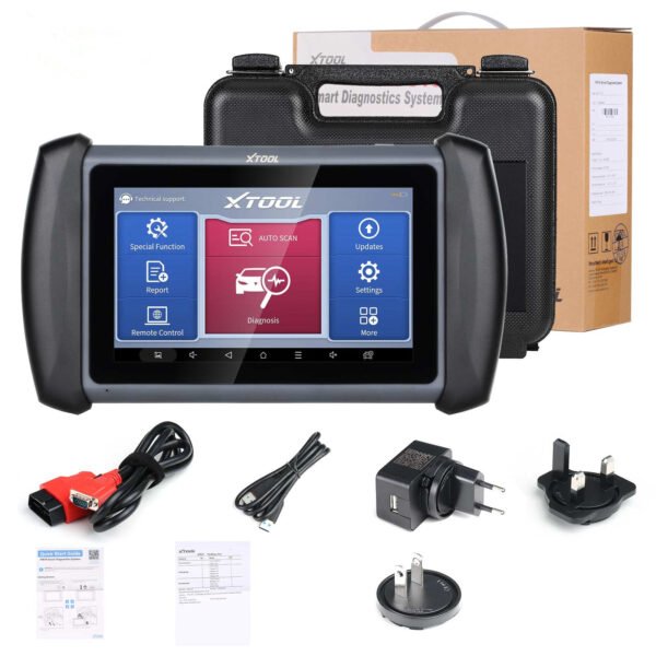 XTOOL InPlus IP819 Car Diagnostic Scanner OBD2 Fuel System Diagnostic Instrument ECU Coding Active Test