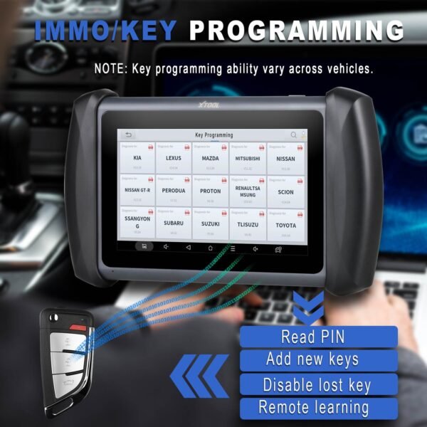 XTOOL InPlus IP819 Car Diagnostic Scanner OBD2 Fuel System Diagnostic Instrument ECU Coding Active Test - Image 5