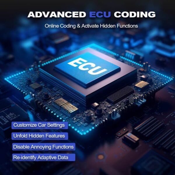 XTOOL InPlus IP819 Car Diagnostic Scanner OBD2 Fuel System Diagnostic Instrument ECU Coding Active Test - Image 4