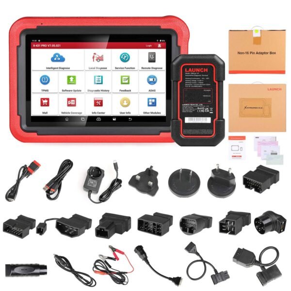 Launch X431 PROS V5.0 Automobile Detection and Diagnosis Instrument 8 inch Global Edition
