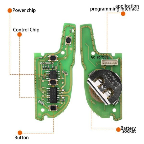 Xhorse XKKF20EN Wire Remote Key Memoeial Knife Style - Image 4