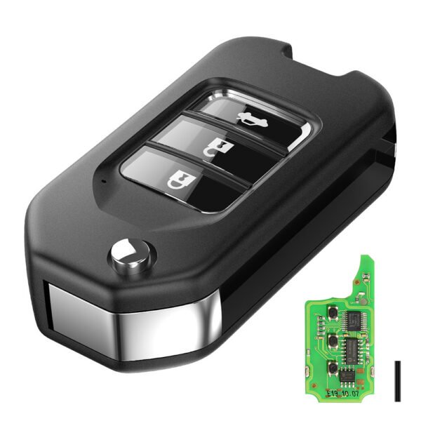 XHORSE XNHO00EN Wireless Universal Remote Key 3 Buttons for Honda VVDI Key Tool