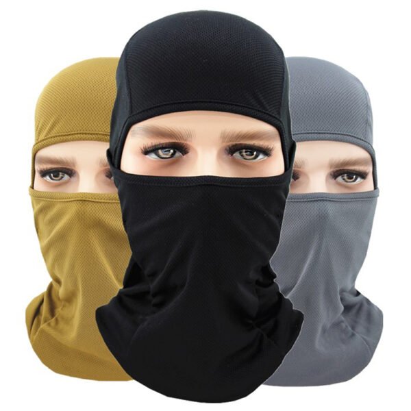 Men's Balaclavas Hood Breathable Full Face Mask Head Masks for UV Protection Windproof Outdoor Activites - Image 9