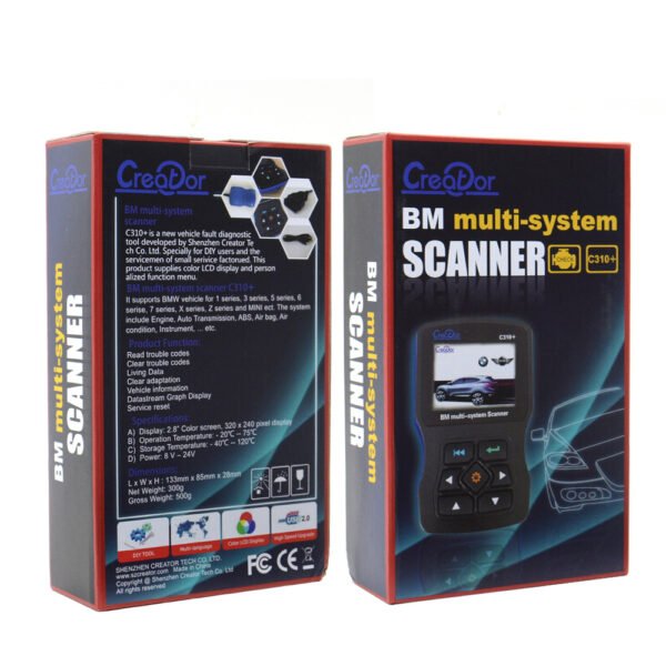Creator C310+ Code Scanner for BMW/Mini Car Diagnostic Instrument - Image 9
