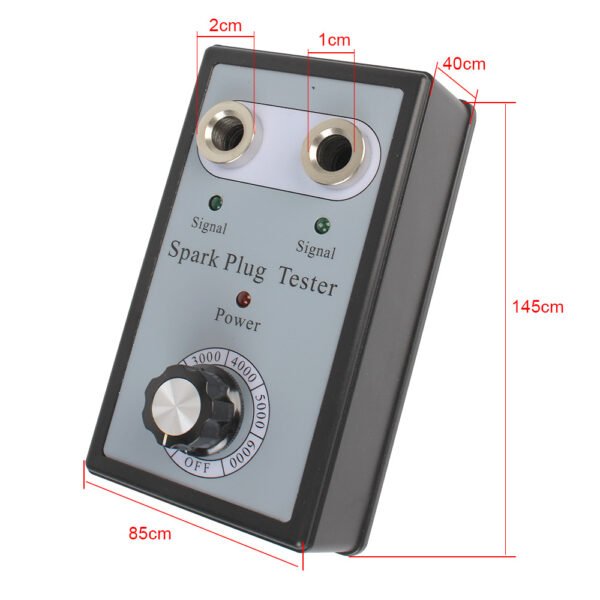 12V Car Spark Plug Tester Detector Ignition Analyzer with Dual Hole - Image 5