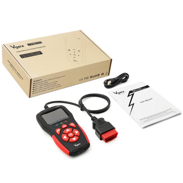 VGATE VR800 OBD2+CAN Scanner Car Fault Diagnosis Instrument Built-in 8 languages - Image 2