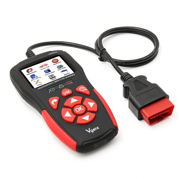 VGATE VR800 OBD2+CAN Scanner Car Fault Diagnosis Instrument Built-in 8 languages