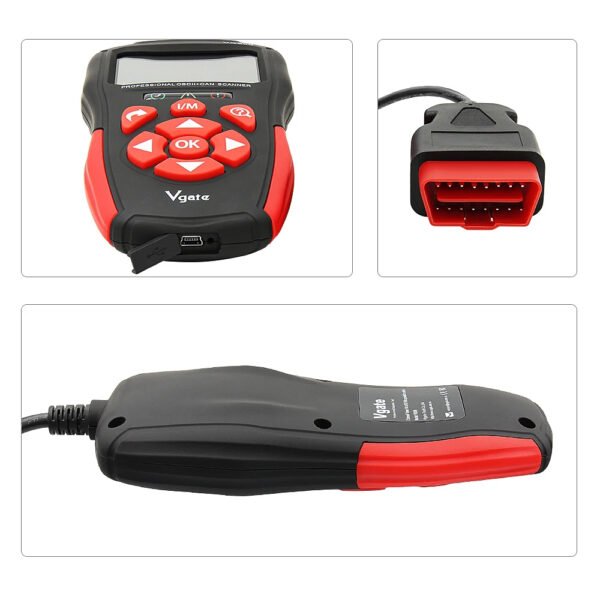 VGATE VR800 OBD2+CAN Scanner Car Fault Diagnosis Instrument Built-in 8 languages - Image 6