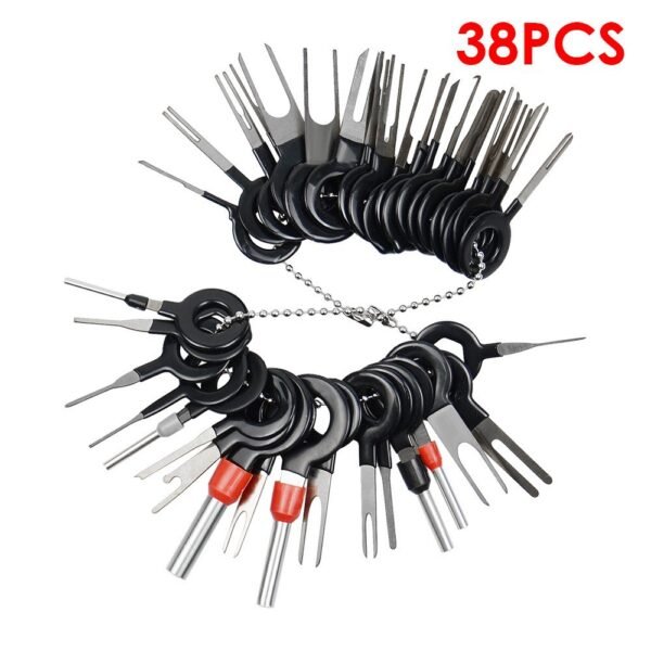38pcs Auto Terminal Removal Needle Extractor Tool Stainless Steel Wire Harness Hardware Needle Extractor - Image 2