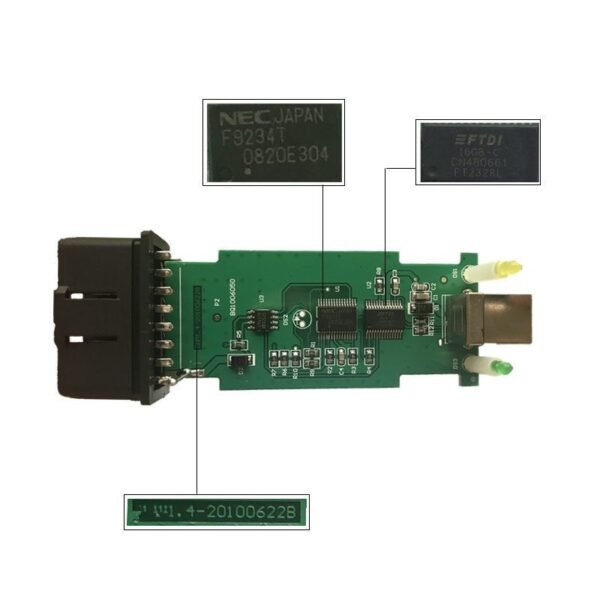 Scanner 1.4/1.4.0 Automobile Fault Diagnosis Detector Fault Detection Line for BMW - Image 3