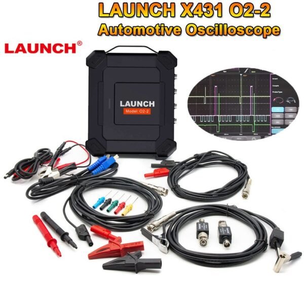LAUNCH X431 O2-2 Scope Box Oscilloscope (4 Channels) Compatible With The X-431 PAD VII, PAD V, PAD III - Image 7