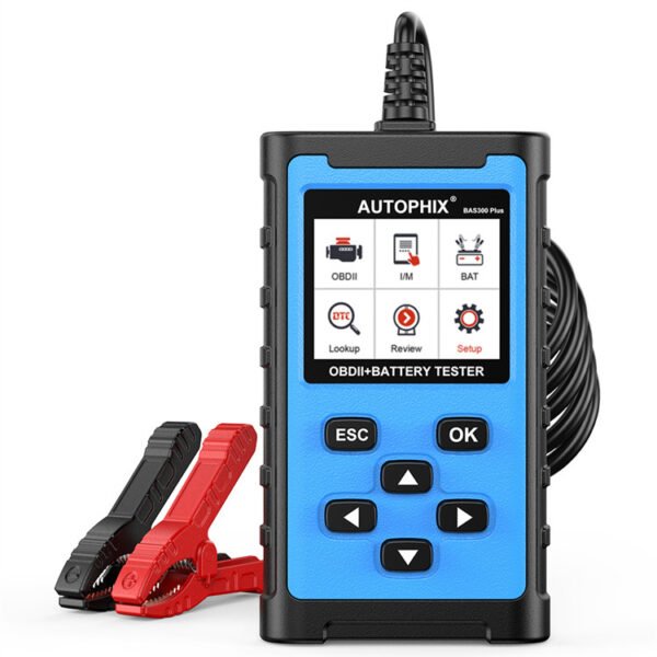 Autophix BAS300 Plus OBD2 Automobile Engine Detector 6V 12V 24V Battery Tester
