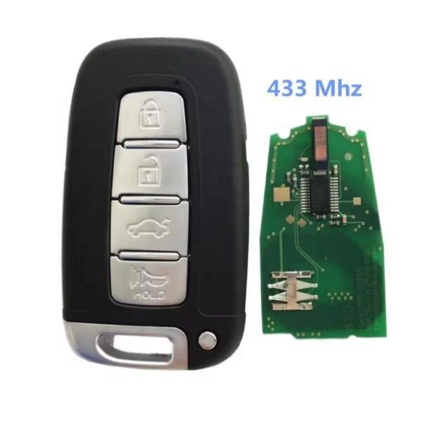 4 Buttons 433 MHz Keyless Car Remote Control Keys For Hyundai I30 IX35 SY5HMFNA04 - Image 2