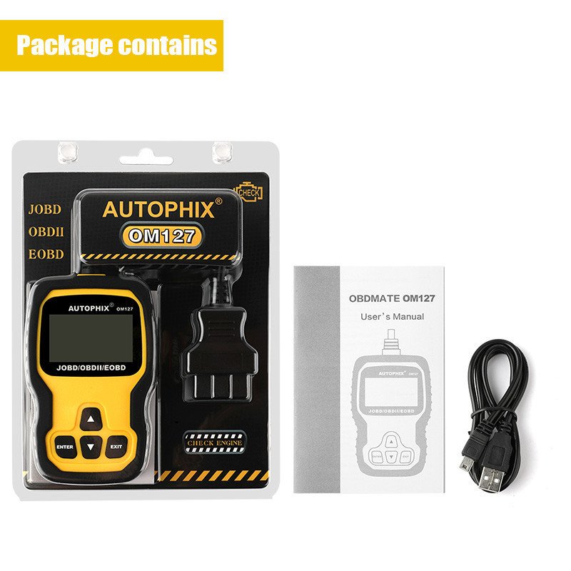 Autophix OM127 OBD2 Car Code Reader OBD Scanner