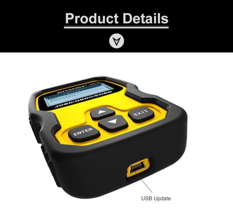 Autophix OM127 OBD2 Car Code Reader OBD Scanner