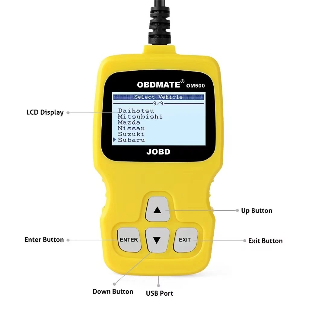 OBDMATE OM500 JOBD Code Reader